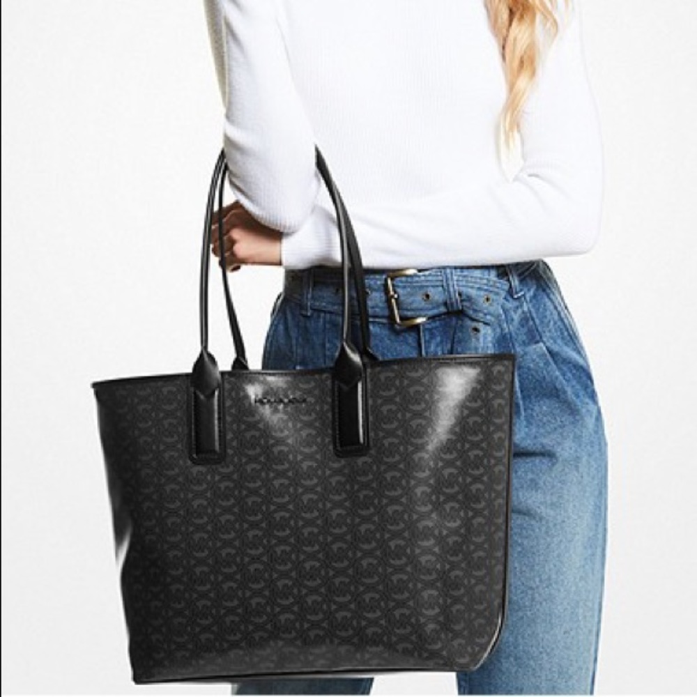 Michael Kors Jodie Large Logo Tote Bag - Picture 3 of 3